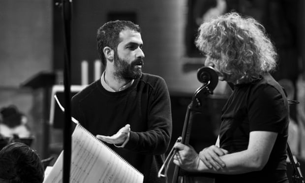 Omer Meir Wellber and Steven Isserlis in a recording session for No Longer Mourn for Me.