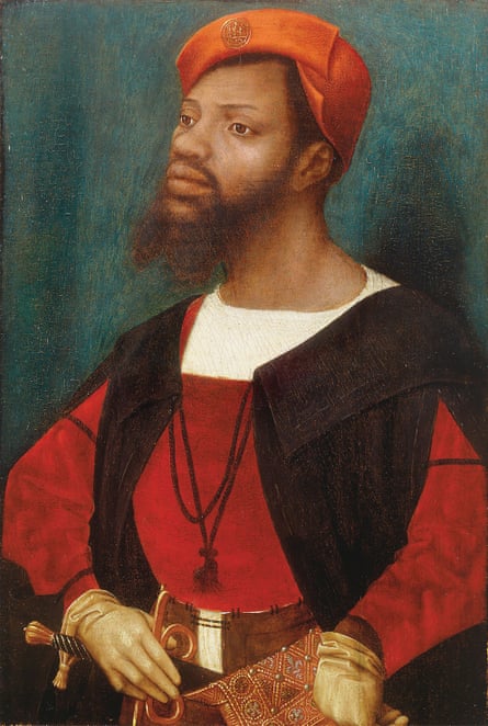 Portrait of a Moor by Jan Mostaert, early 16th century
