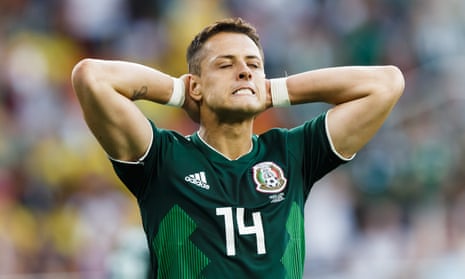 Javier Hernández was far from his best against Sweden on Wednesday