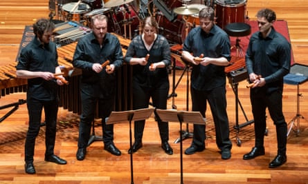 The Colin Currie Group at the Queen Elizabeth Hall, London.