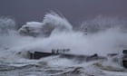 Storm Arwen: wild weather batters UK – video report