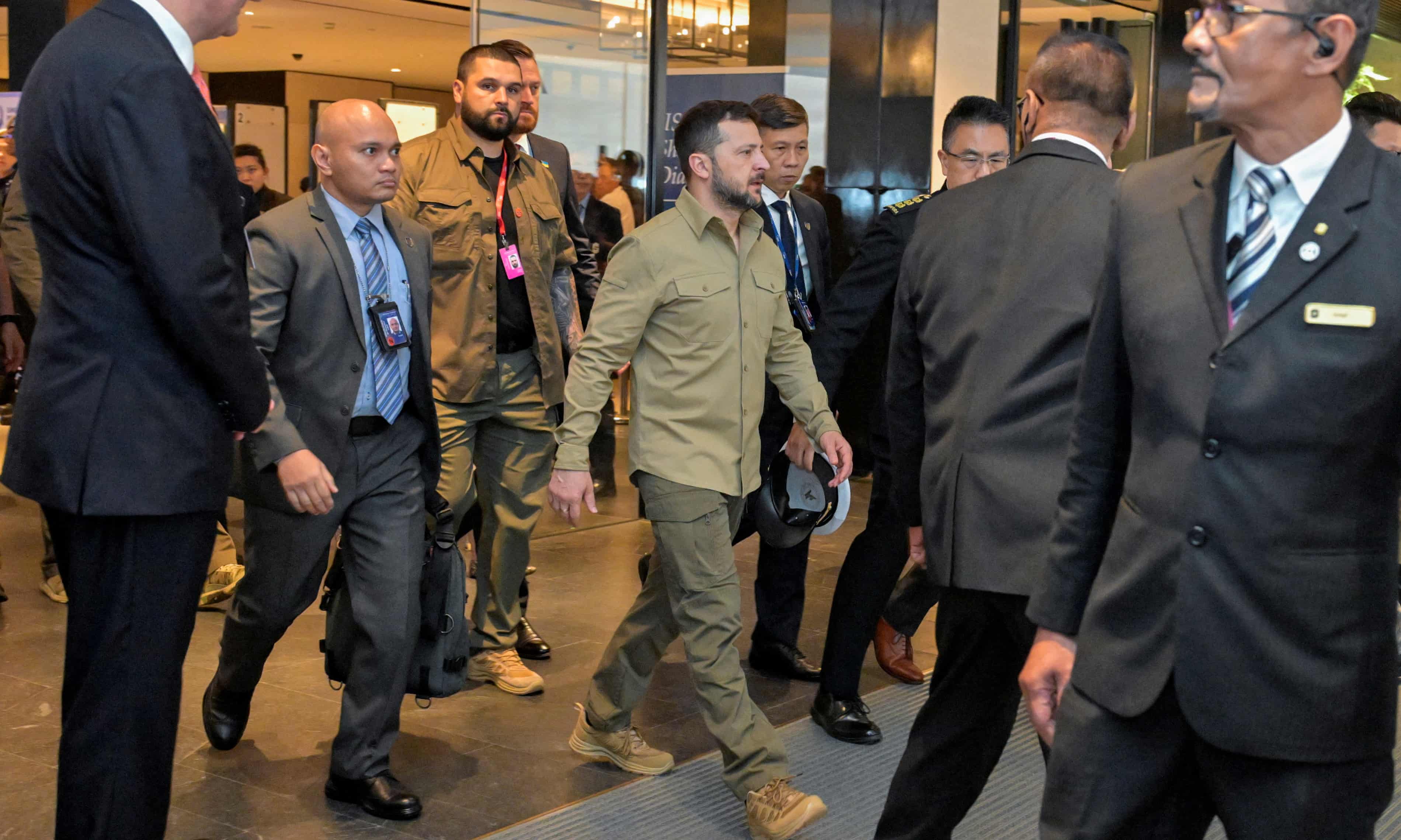 Zelenskiy accuses China of deterring countries from going to peace summit (theguardian.com)