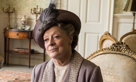 Maggie Smith as Violet, Dowager Countess of Grantham in TV show Downton Abbey