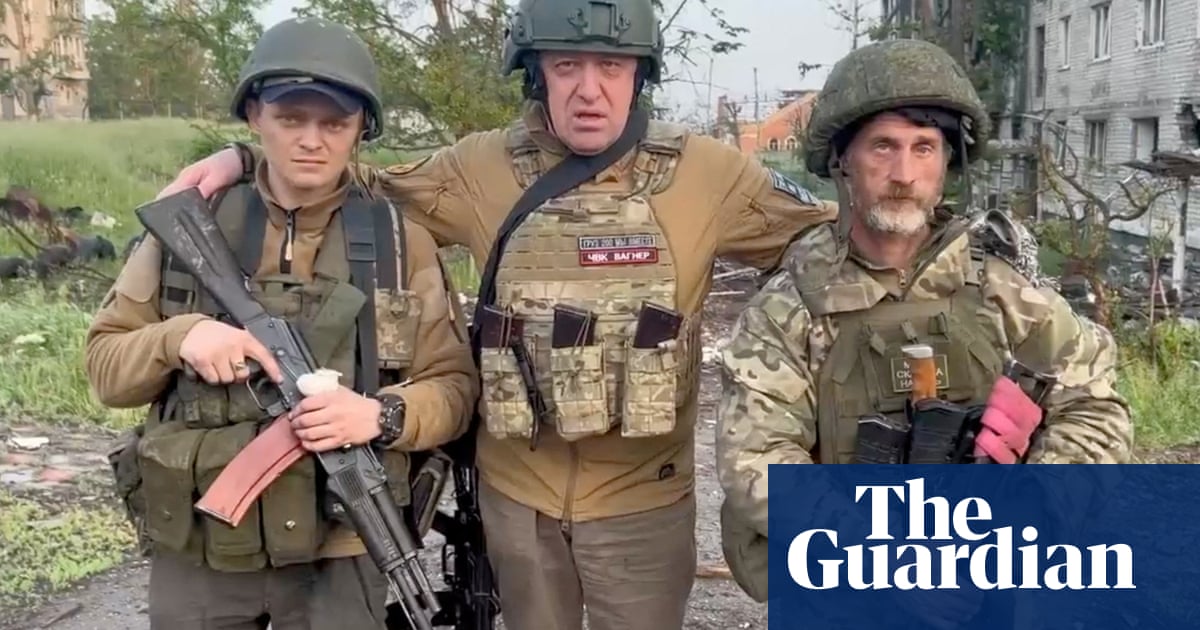 Wagner group boss says its forces have begun leaving Bakhmut The Guardian Wagner group boss says its forces have begun leaving Bakhmut The Guardian