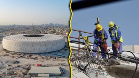 'Built on exploitation': the real price of the Qatar World Cup – video explainer
