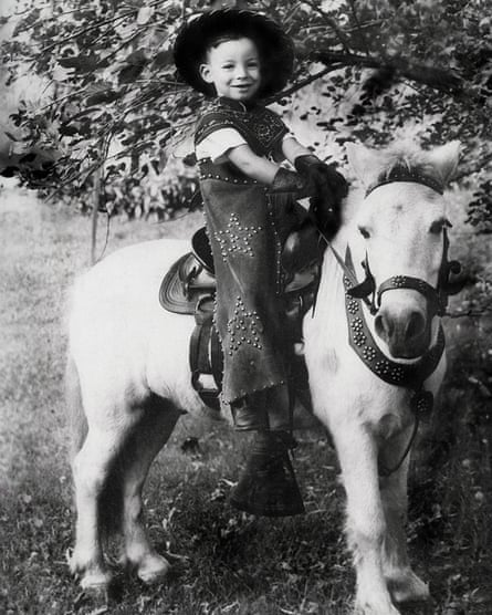 A life’s work … Springsteen as a young boy
