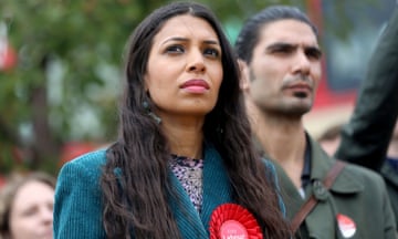 Labour's parliamentary candidate Faiza Shaheen attends a rally in Chingford, London, Britain September 28, 2019. REUTERS/Simon Dawson