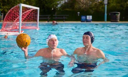 93-year-old John Starbrook plays water polo with the Guardian’s Phil Daoust.