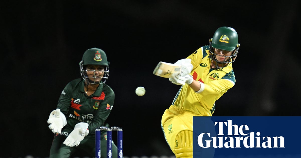 Phoebe Litchfield powers Australia to crushing ODI victory over Bangladesh