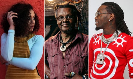 Kadhja Bonet, Lonnie Holley and Offset from Migos.