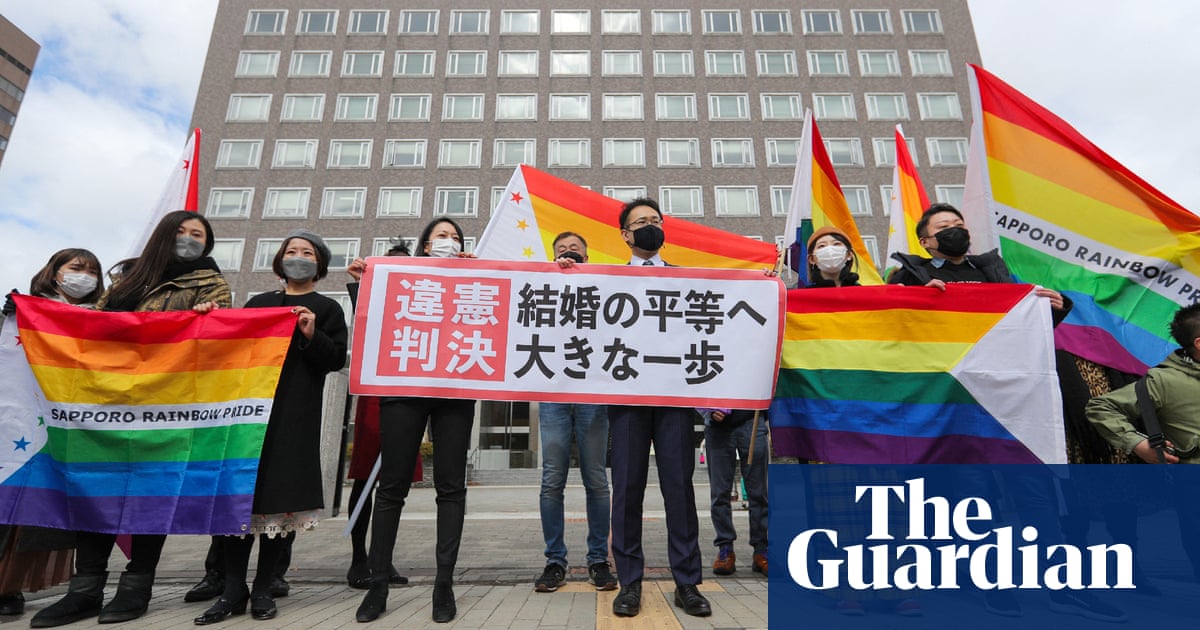 Landmark Japan court ruling says not allowing same-sex marriage is ‘unconstitutional’