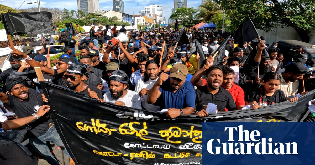 ‘I screamed and cried’: how Sri Lankan protesters unseated their president