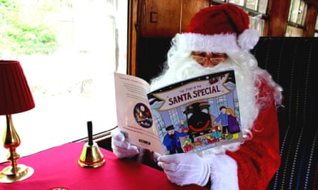 great rail journeys christmas 2023 Bodmin & Wenford Railway, Santa by Steam