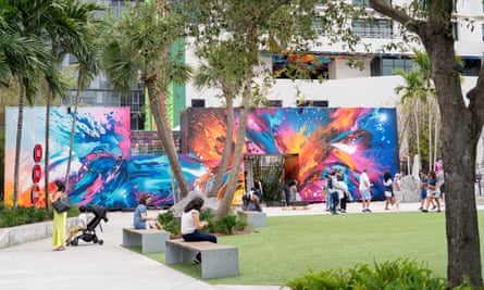 Murals in the Wynwood neighborhood in Miami.