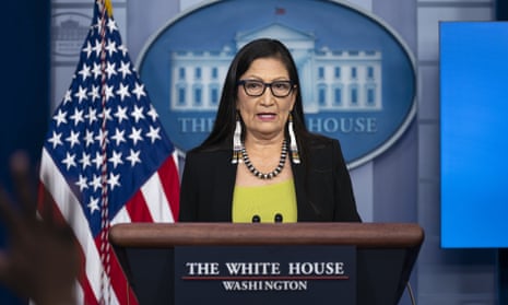 Interior Secretary Deb Haaland said extensive news media coverage of Petito’s death should be a reminder of the hundreds of Native American girls and women who are missing or murdered in the United States.