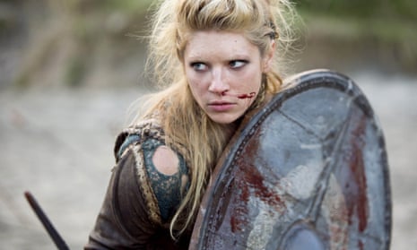 Katheryn Winnick in Vikings. The series writer, Michael Hirst, will join forces with Martin Scorsese for a TV drama about the Caesars.