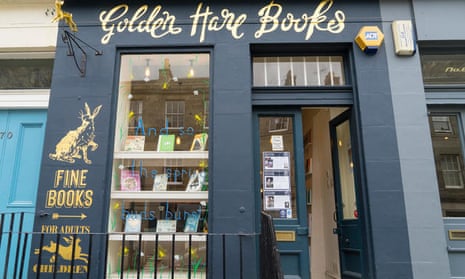 Golden Hare in Edinburgh – winner of this year’s Independent Bookshop of the Year at the British Book Awards. 