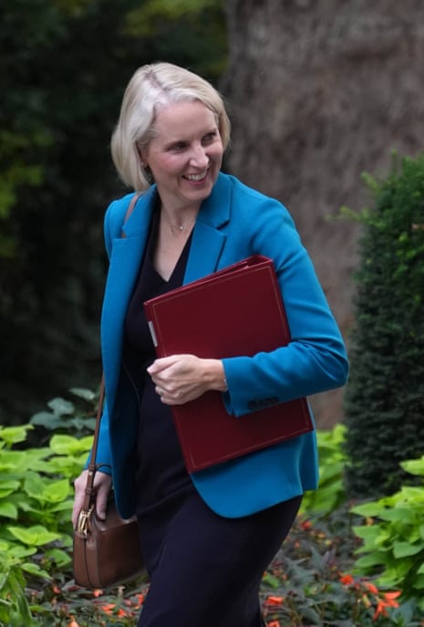 Chief Secretary to the Treasury Emma Reynolds arrives for a Cabinet meeting in Downing Street, London, on 15 September.