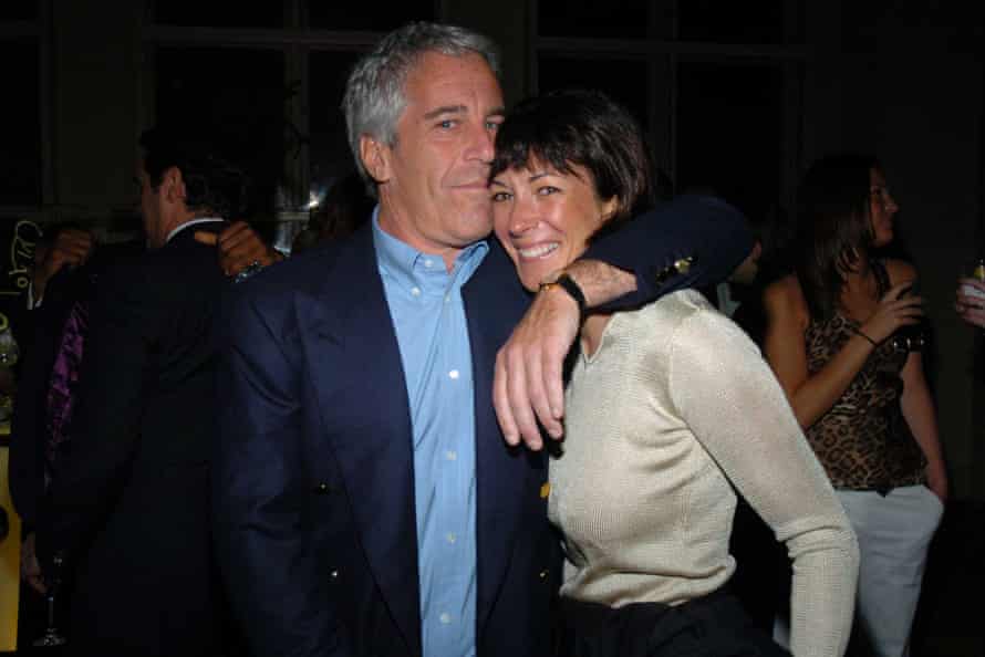 Jeffrey Epstein and Ghislaine Maxwell at a party in New York in 2005