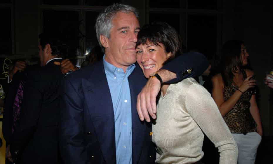 Jeffrey Epstein with his longtime confidante Ghislaine Maxwell in March 2005 in New York City. 