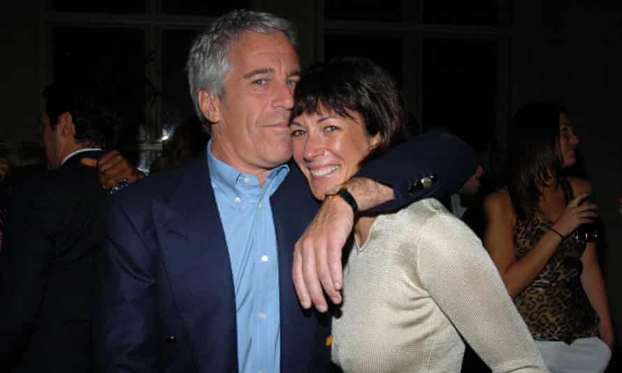 Jeffrey Epstein attends an event in New York City with Ghislaine Maxwell in 2005.