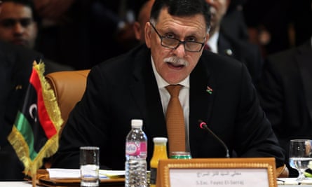 The Libyan prime minister, Fayez al-Sarraj, in March 2016.