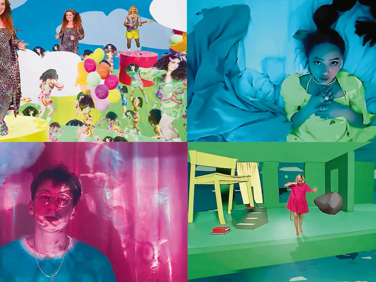 From Arts And Crafts To Trippy Animation How Pop Videos Have Evolved During Lockdown Music The Guardian - arts and crafts to trippy animation my body young the giant roblox music video From Arts And Crafts To Trippy Animation How Pop Videos Have Evolved During Lockdown Music The Guardian - my body young the giant roblox music video