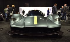 The Aston Martin Valkyrie hypercar