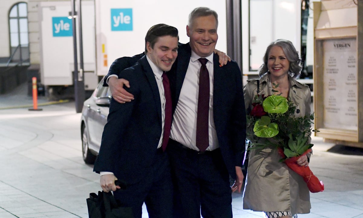 Finland Heading For Left Right Coalition Government After Narrow Sdp Poll Win World News The Guardian
