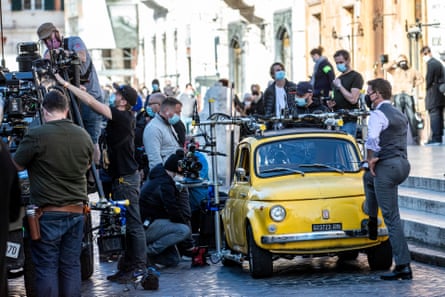 Hundreds of jobs … on location in Rome.