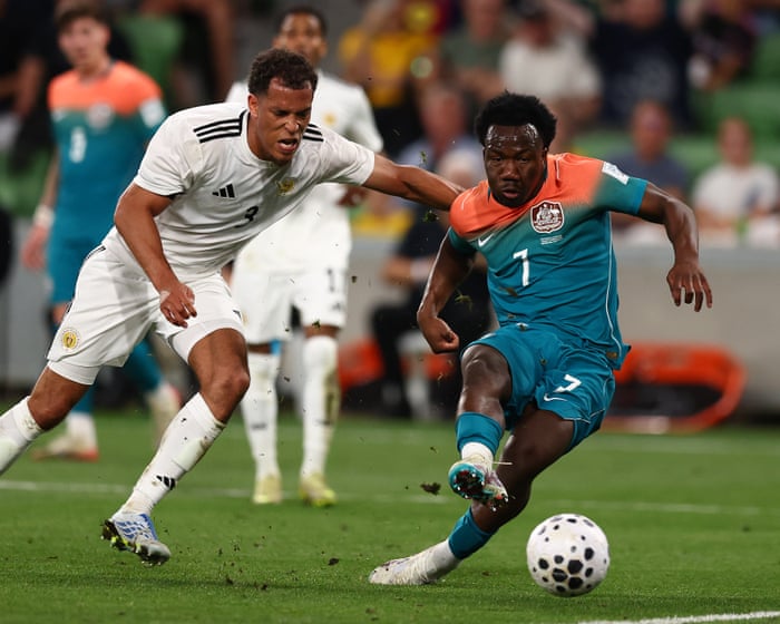 Nestory Irankunda double elevates Socceroos to grand farewell win over Curaçao