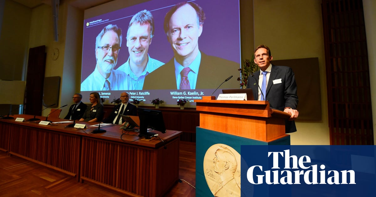 Nobel prize in medicine awarded to hypoxia researchers 2