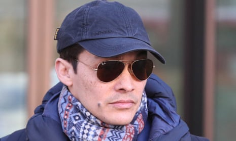 The former English National Ballet dancer Yat-Sen Chang in a cap and sunglasses.
