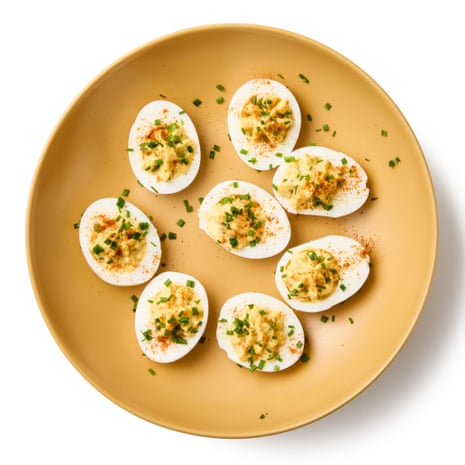 Felicity Cloake's devilled eggs.