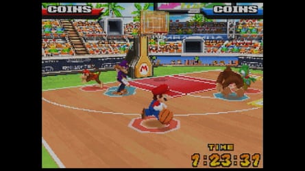 Mario Slam Basketball game