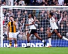 Fulham pressure on Arbeloa lifted after Alex Iwobi sinks Hull for first win