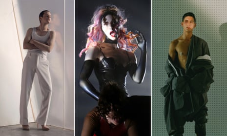 ‘Their music twists into new shapes without names’ ... (Left to right) Perfume Genius, Sophie, Arca.