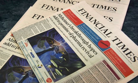 Copies of the Financial Times