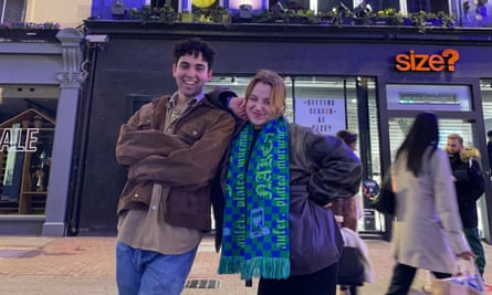Andrew and Alex on their date