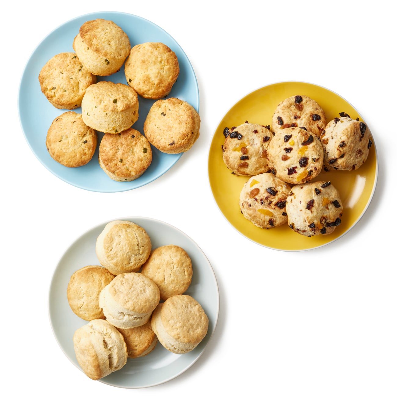 Felicity Cloake's sweet and savoury scones.