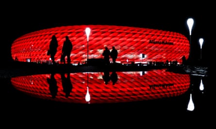 A general view of the Munich Football Arena.