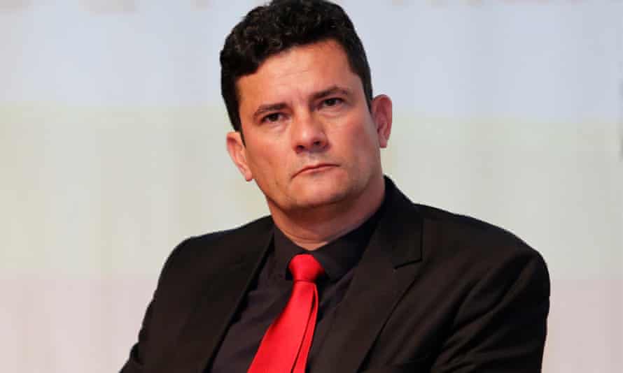 Judge Sérgio Moro, who became a hero to millions after relentlessly pursuing prosecutions in the Car Wash case.
