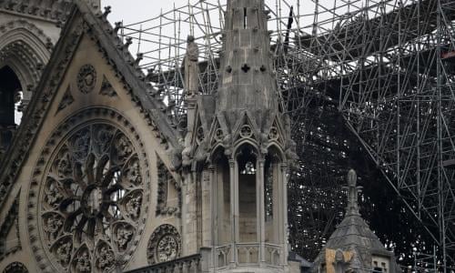 Notre Dame Fire Macron Pledges To Rebuild Devastated Paris