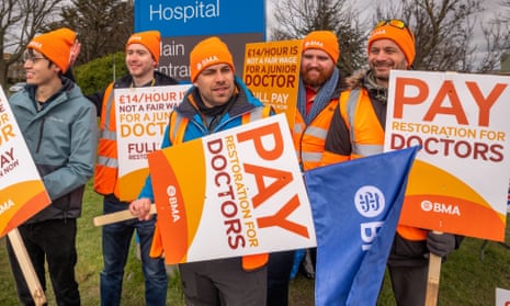 Hospitals in frantic dash to fill gaps left by doctors' strike