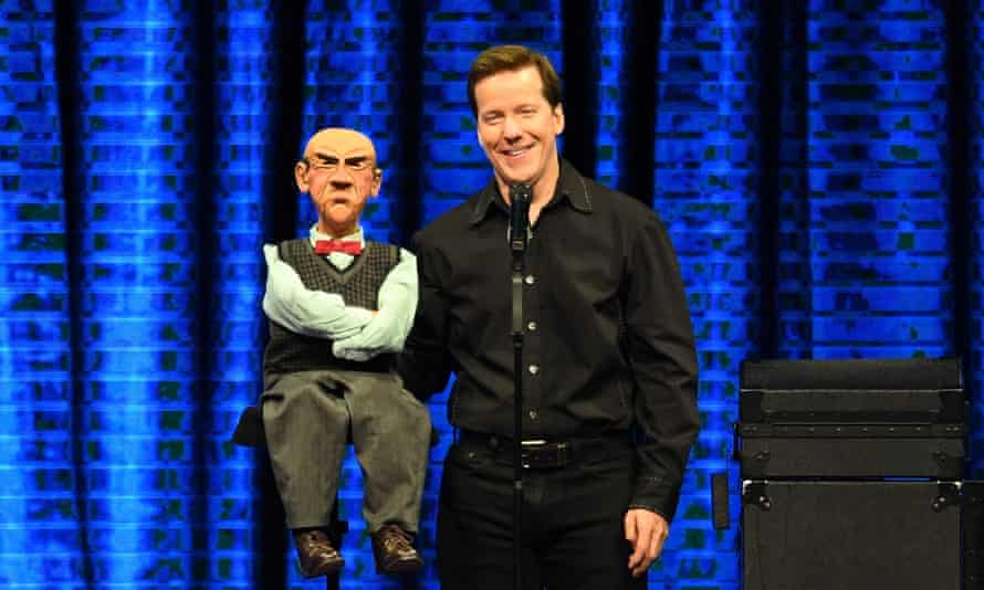 'Shut the hell up' … Dunham with Walter.