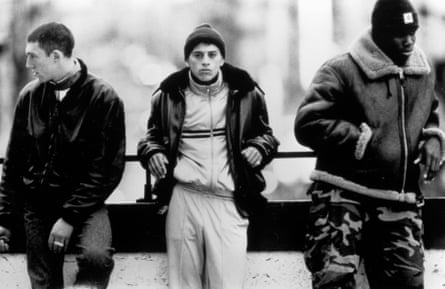 A scene from the 1995 French film La Haine