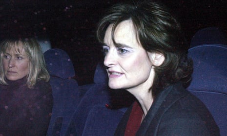 Fiona Millar (left) with Cherie Blair in 2002.