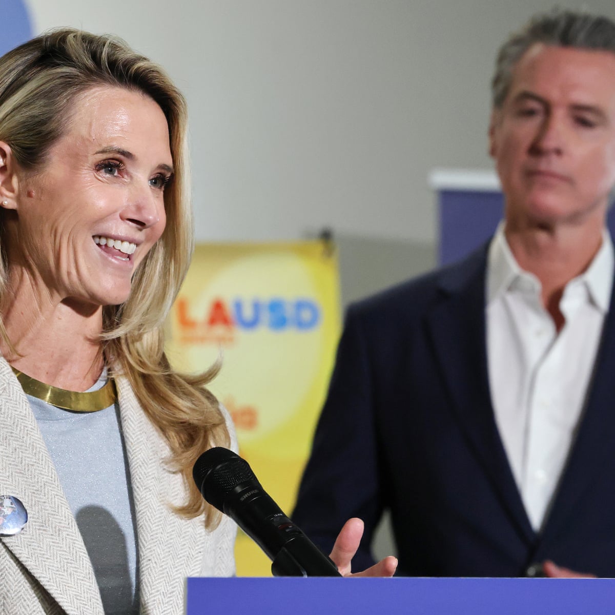 How did Jennifer Siebel Newsom become a target for conservative criticism? | Gavin Newsom | The Guardian