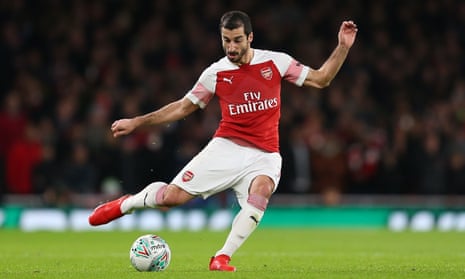 Henrikh Mkhitaryan has made 20 appearances for Arsenal so far this season but will not figure again until February 2019.