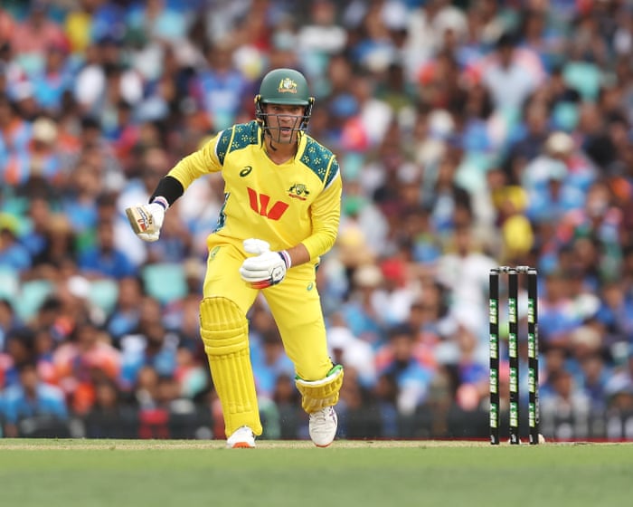 Australia v India: third men’s one-day international – live